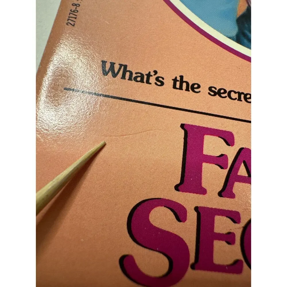 Sweet Valley High 1ST Edition First Print Book #45 Family Secrets Vintage 1980's